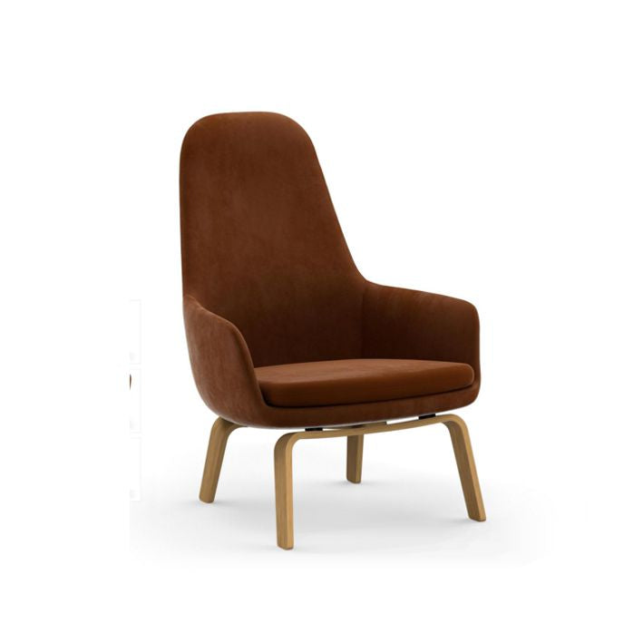 Normann Copenhagen ERA LOUNGE HIGH WOOD -nojatuoli