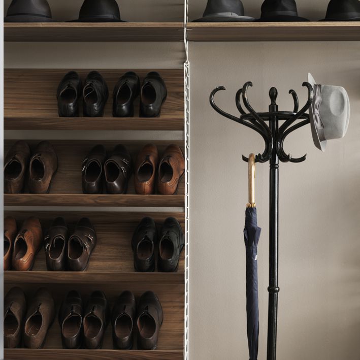 String system puinen lehtihylly 58x30cm