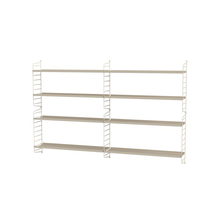 String System seinähylly, metalli. living room M