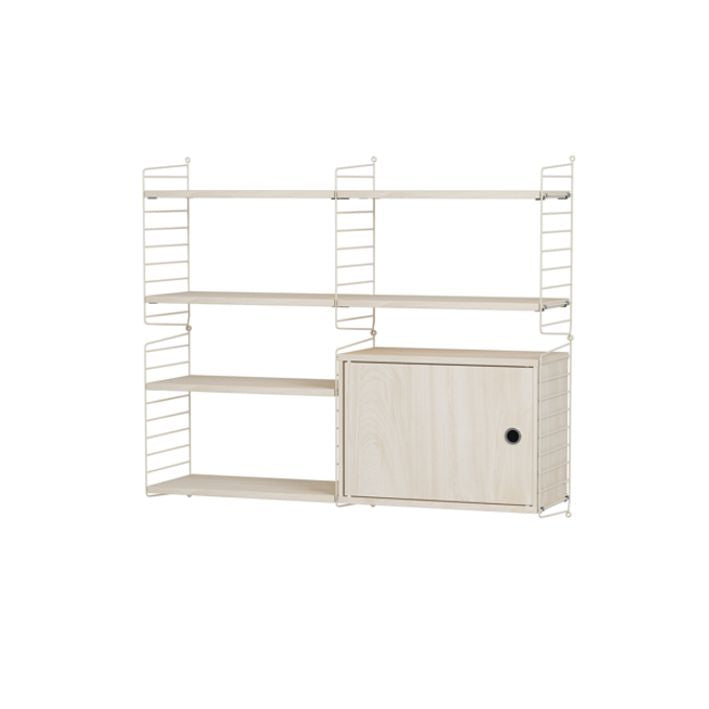 String System seinähylly kaapilla, living room R