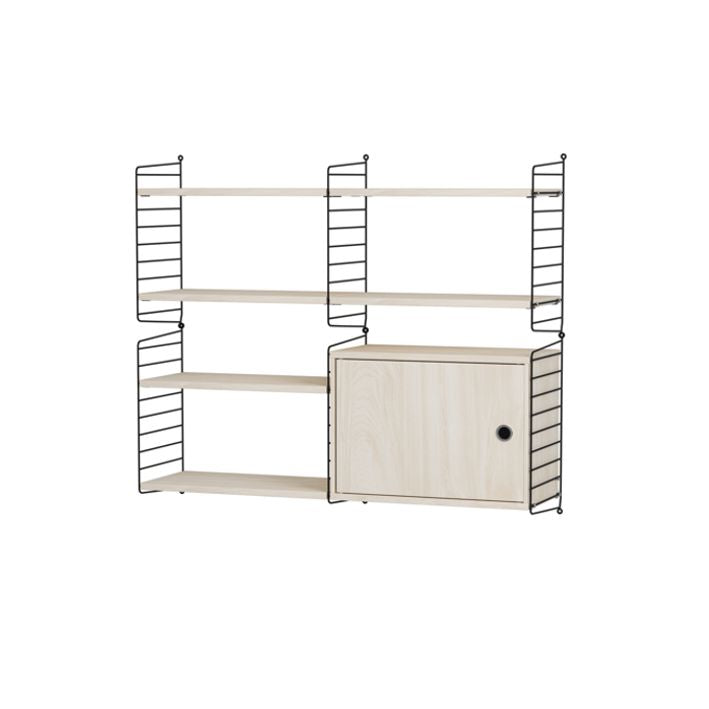 String System seinähylly kaapilla, living room R