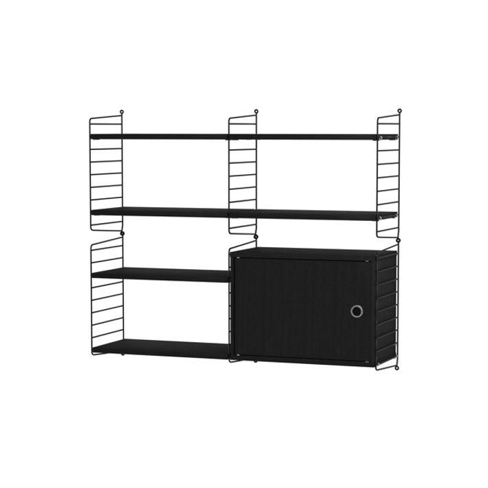 String System seinähylly kaapilla, living room R