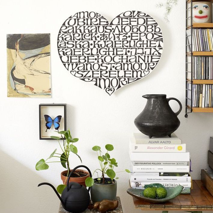 Vitra METAL WALL RELIEF, INTERNATIONAL LOVE HEART