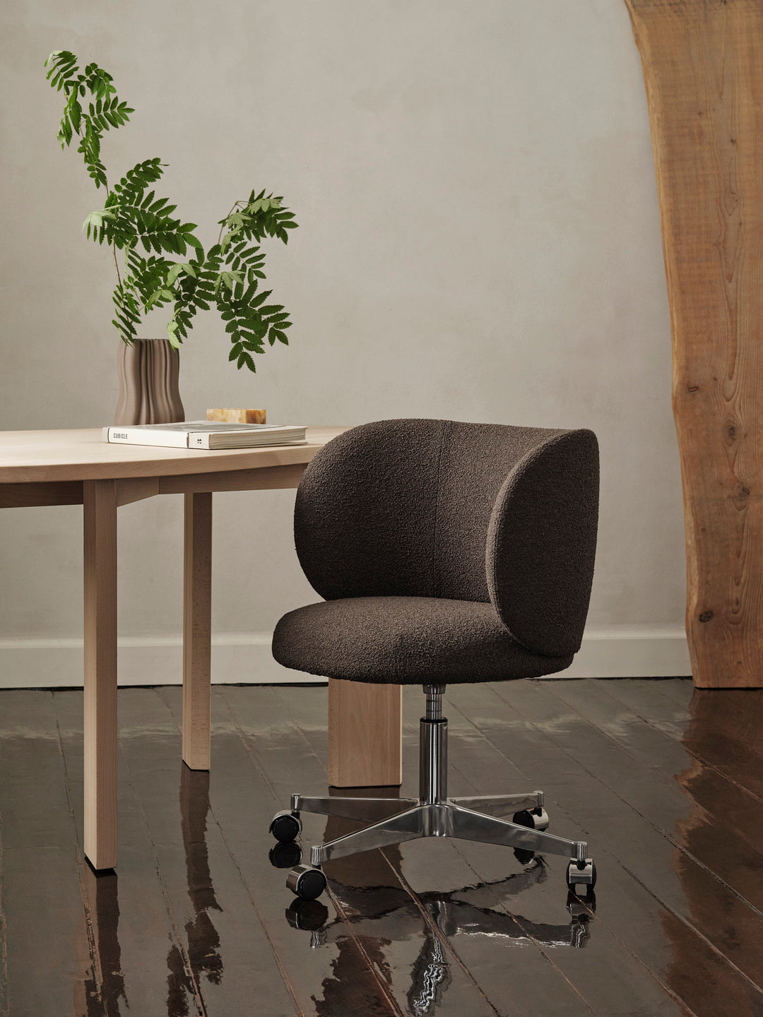 Ferm Living RICO DINING-työtuoli, kääntyvä