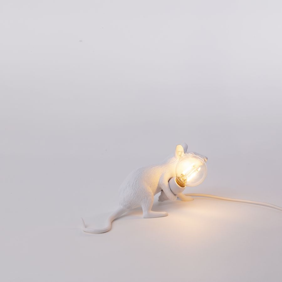 Seletti MOUSE LAMP -valaisin, makaava