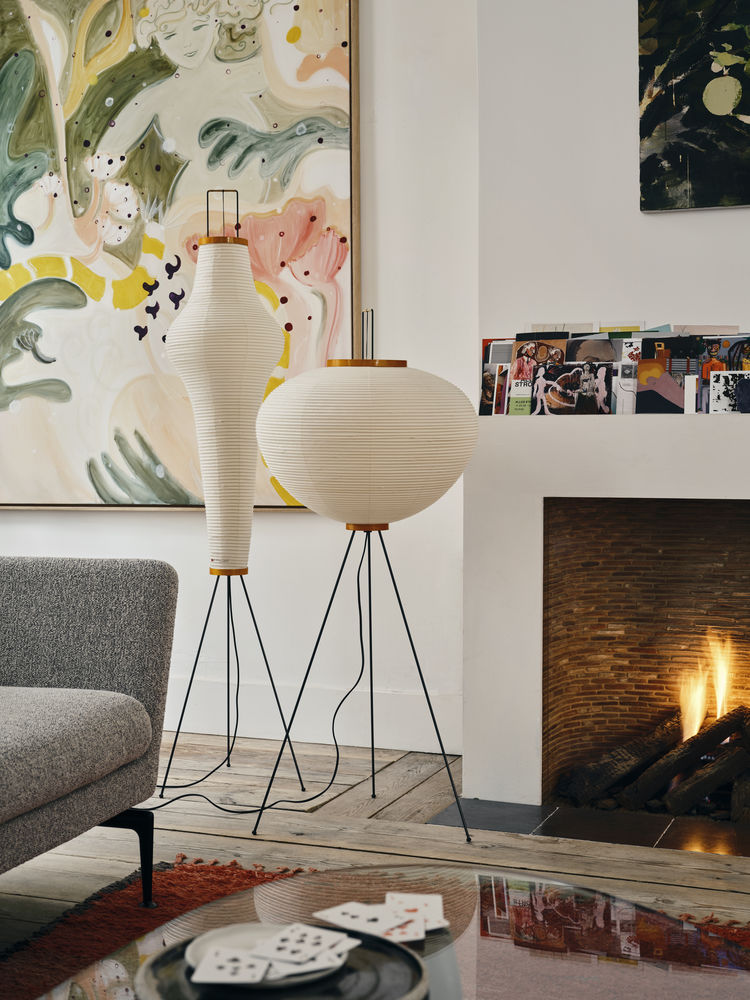 Vitra AKARI 10A -lattiavalaisin