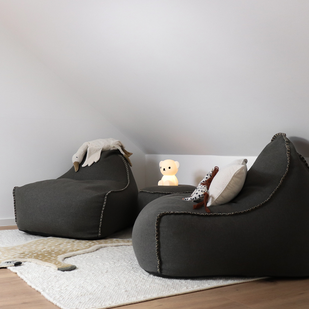 Sackit COBANA LOUNGE -säkkituoli  ja POUF -rahi