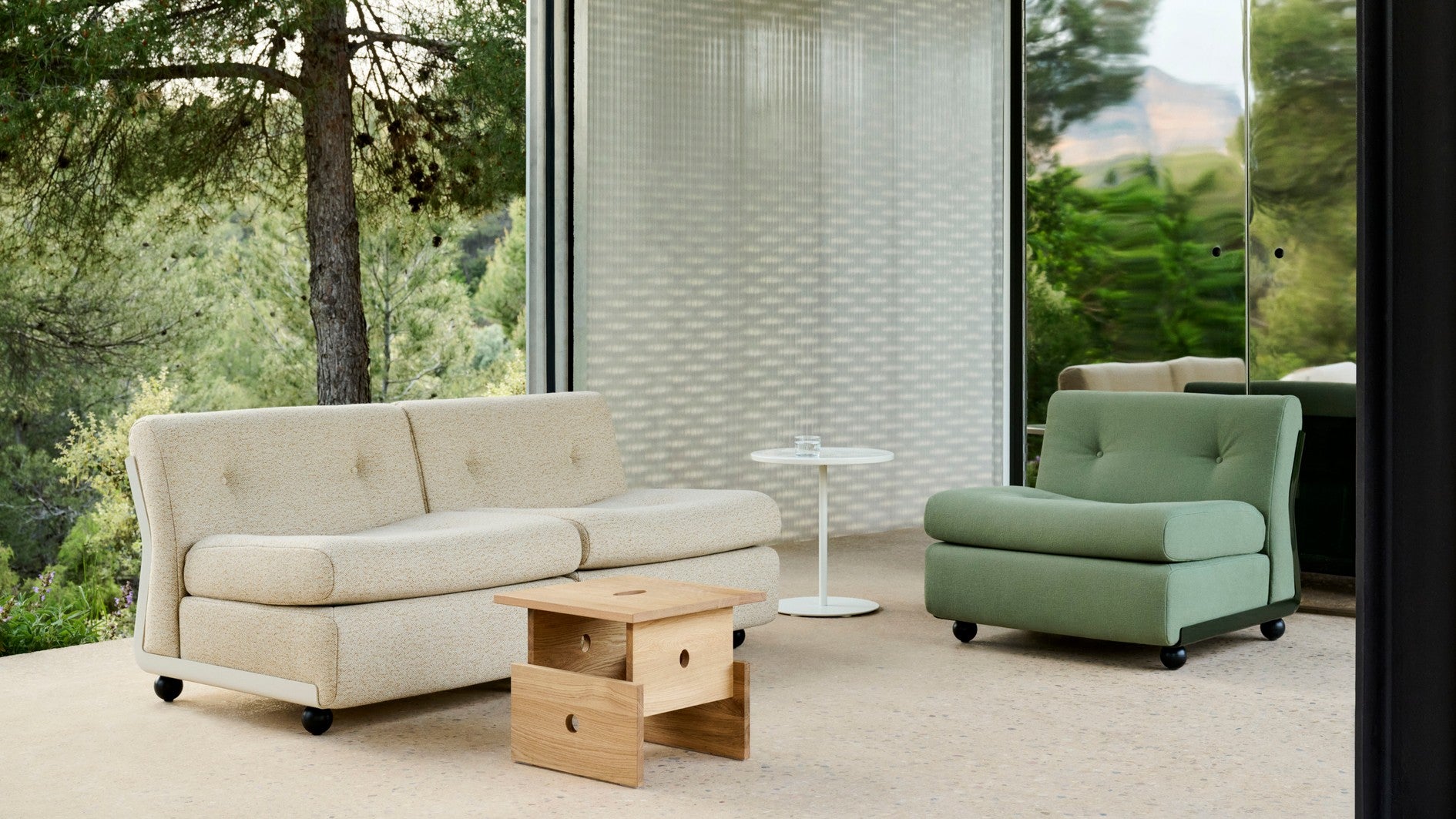 Hay AMANTA 3 -sohva, cream beige