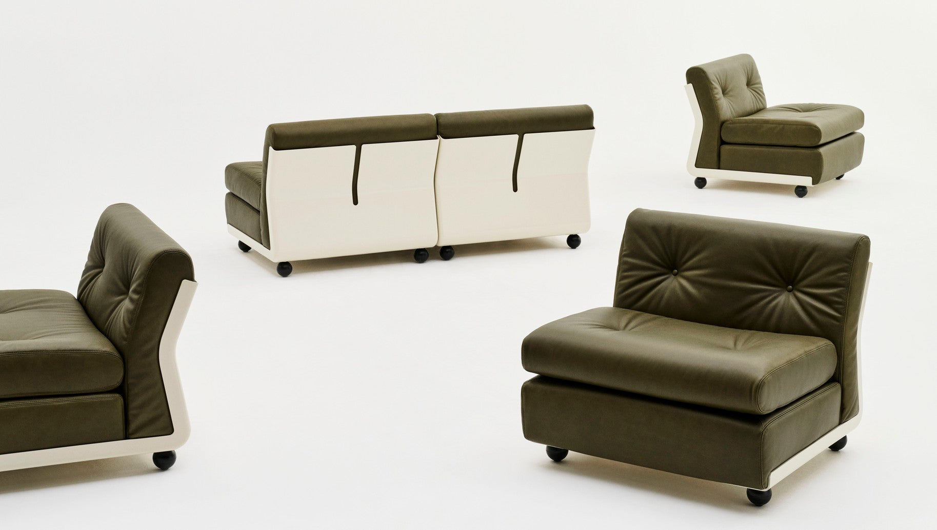 Hay AMANTA 1 -tuoli/moduli, cream beige