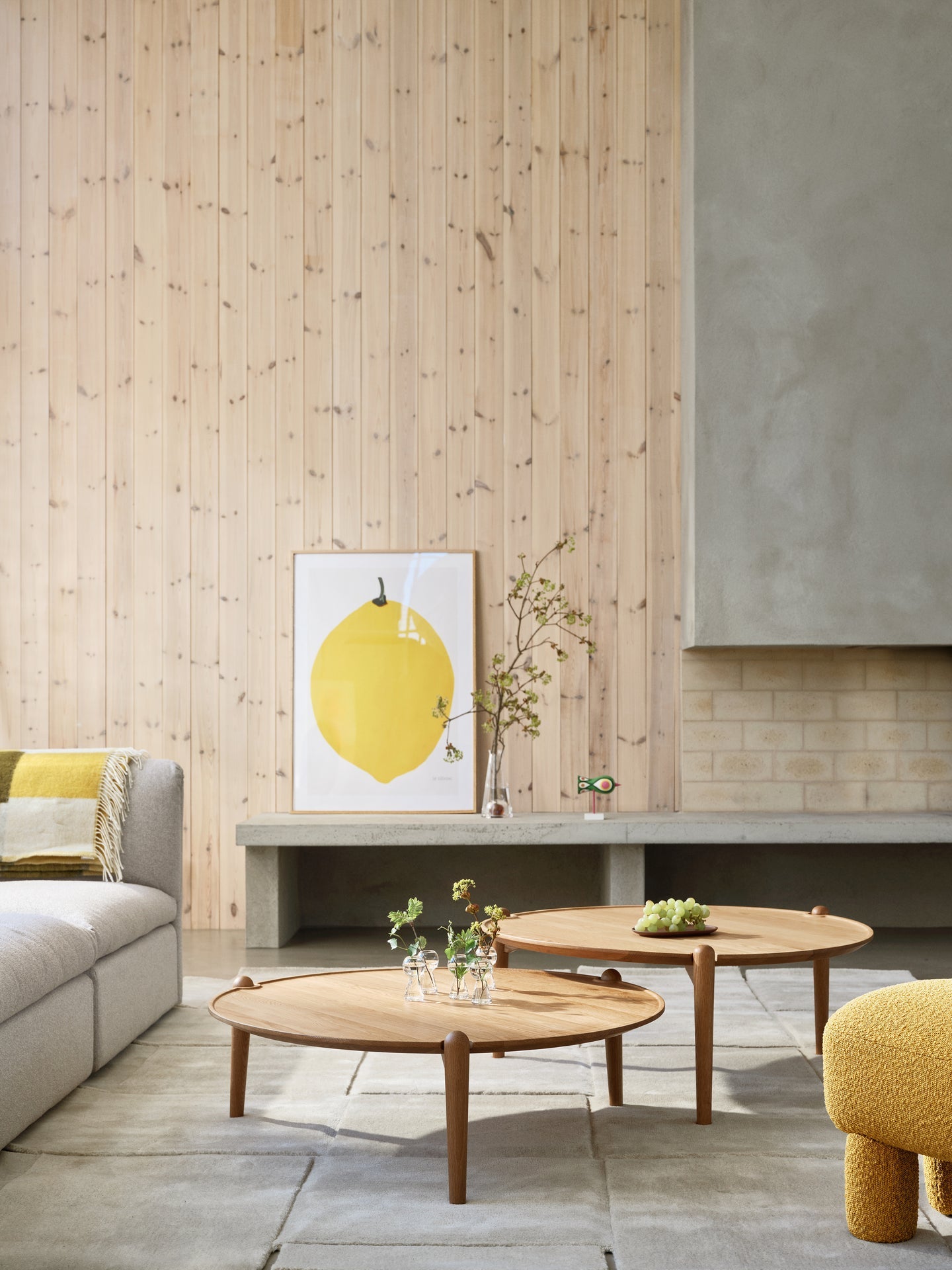 Design House Stockholm ARIA 90 -sohvapöytä