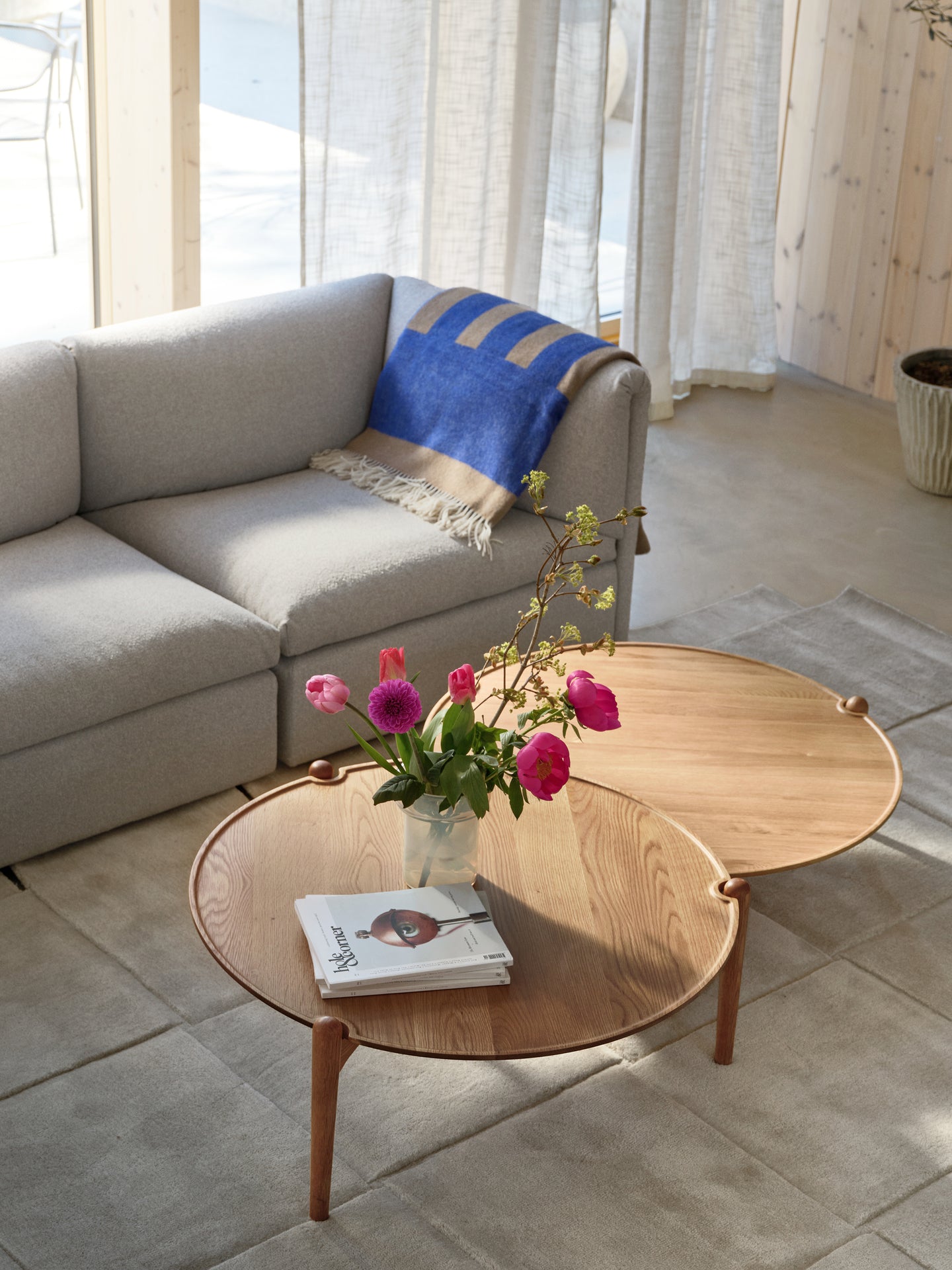 Design House Stockholm ARIA 90 -sohvapöytä