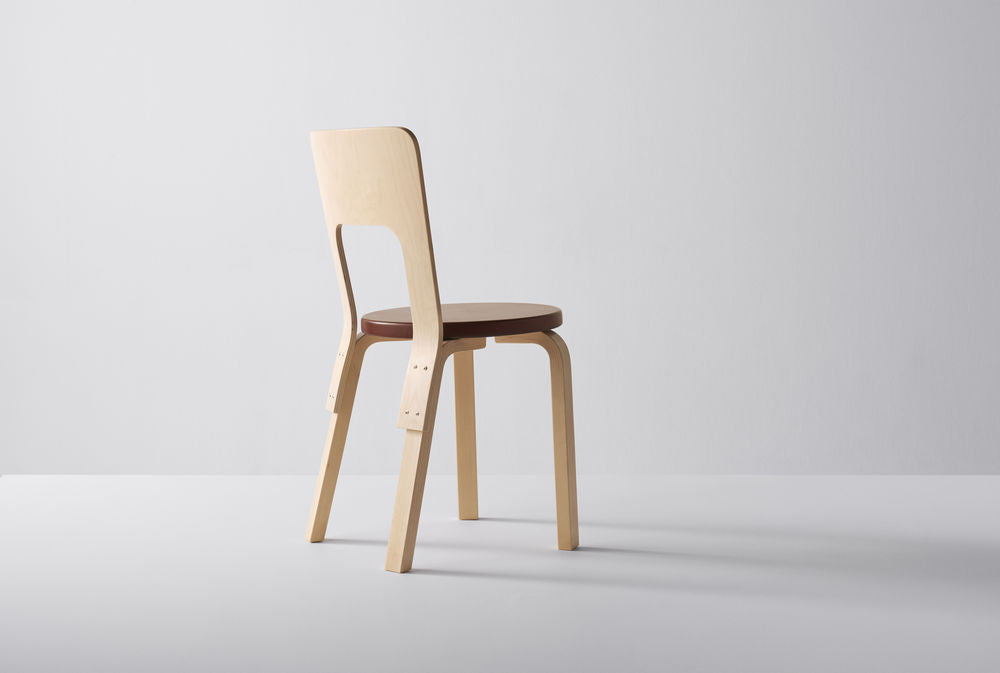 Artek 66 -tuoli, verhoilu nahka