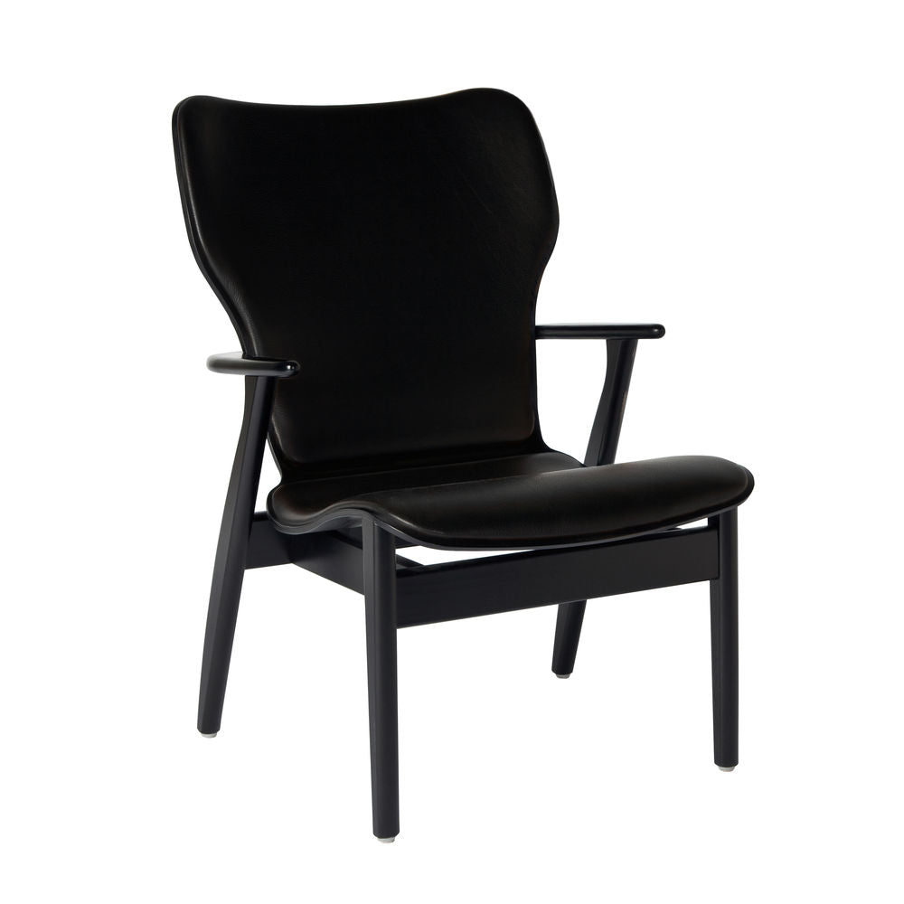 Artek DOMUS LOUNGE -nojatuoli, nahkaverhoiltu