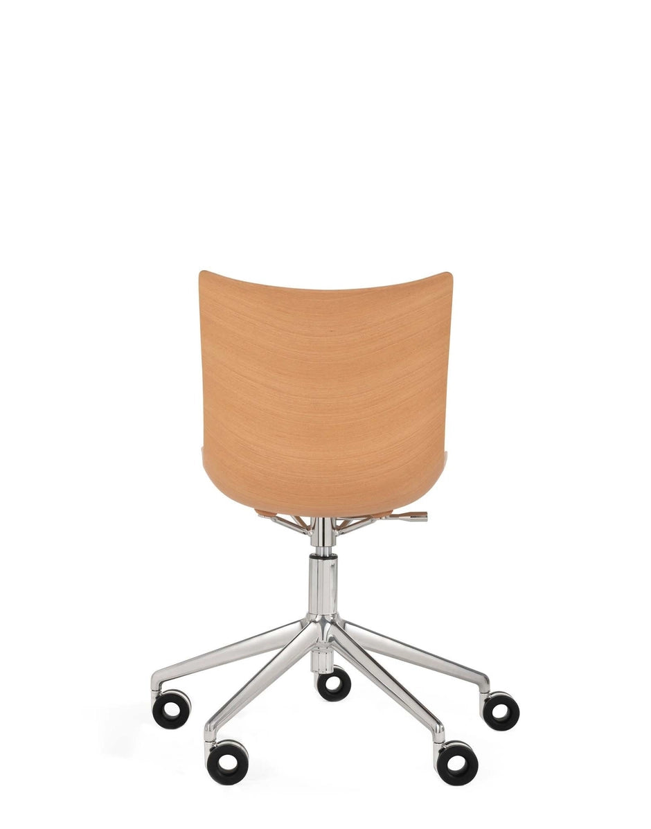 Kartell P/WOOD WHEELS -tuoli