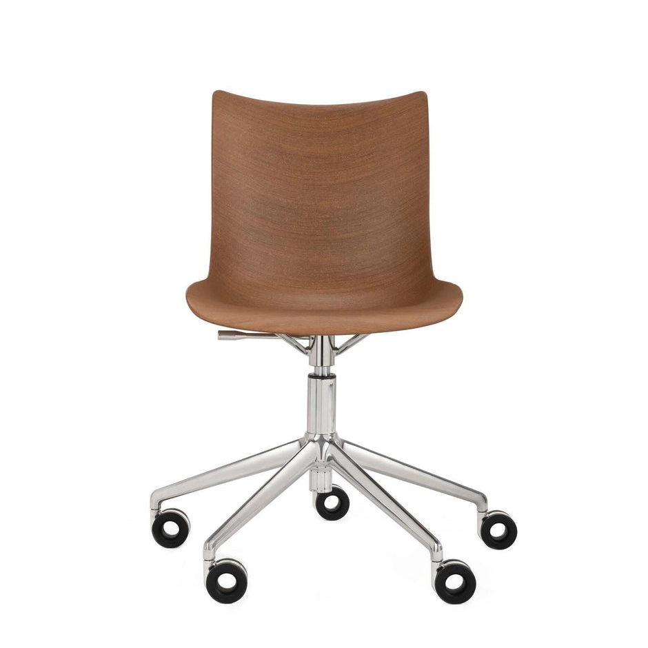 Kartell P/WOOD WHEELS -tuoli