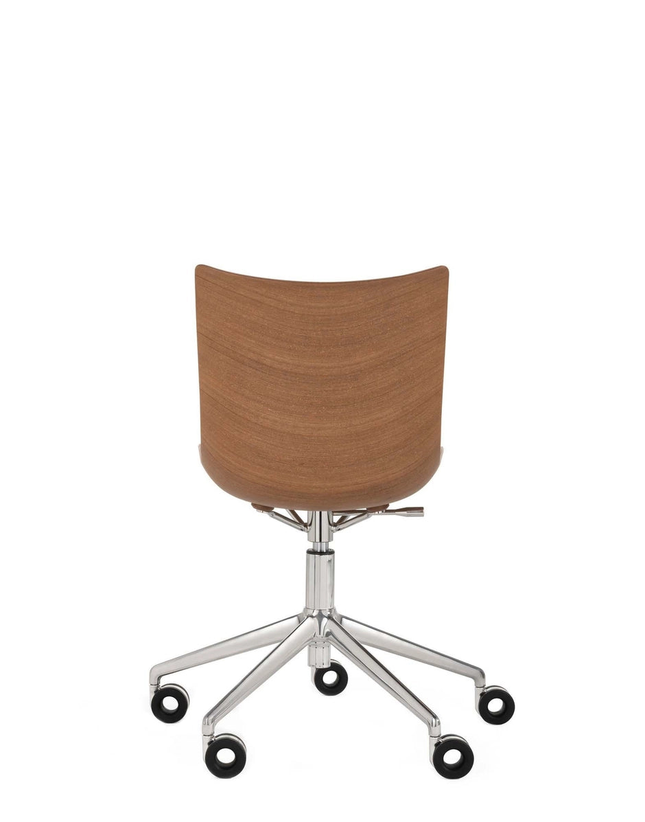 Kartell P/WOOD WHEELS -tuoli