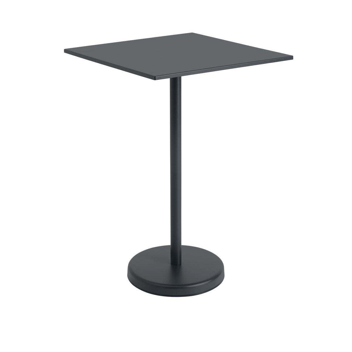 Muuto LINEAR STEEL CAFE TABLE -pöytä, neliö