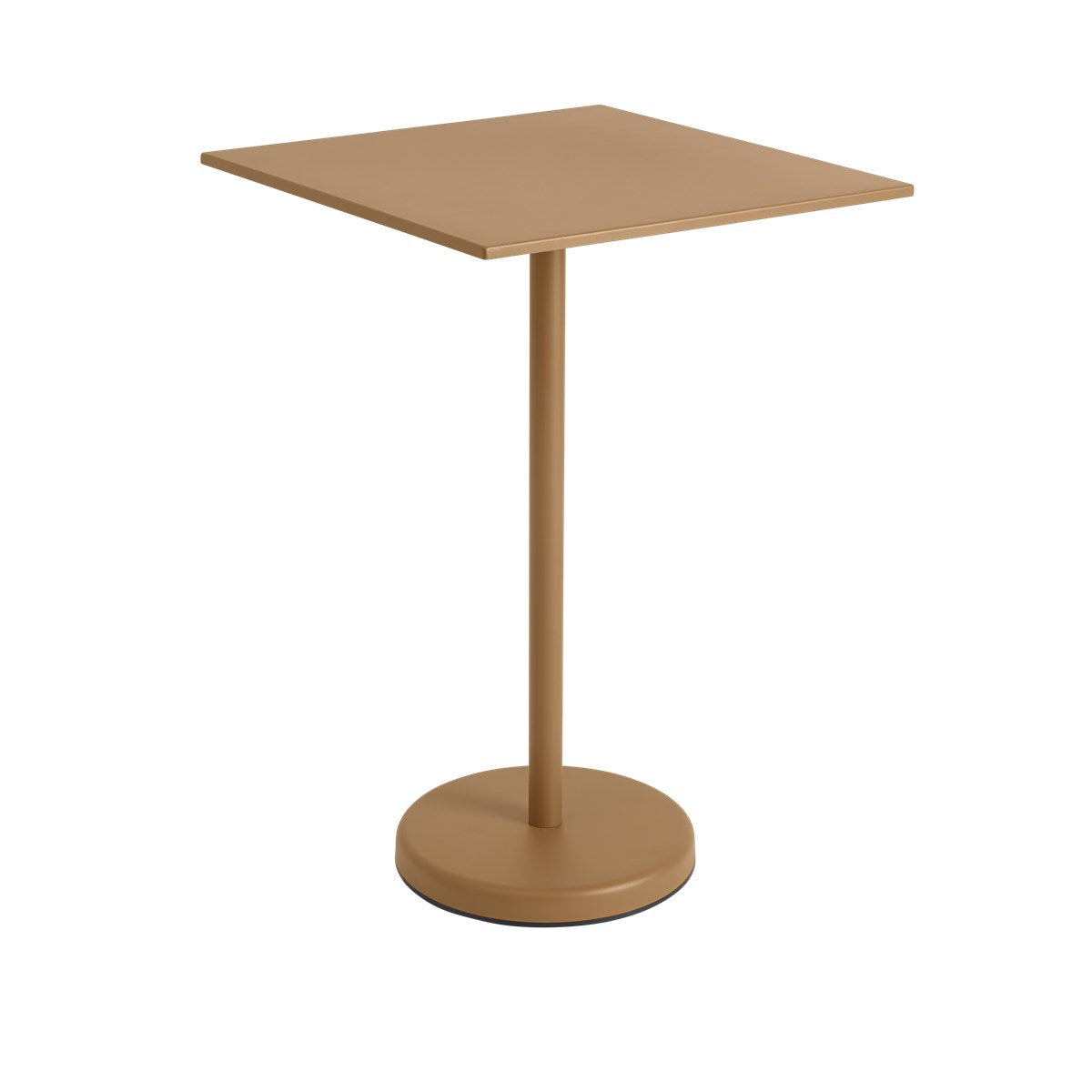 Muuto LINEAR STEEL CAFE TABLE -pöytä, neliö