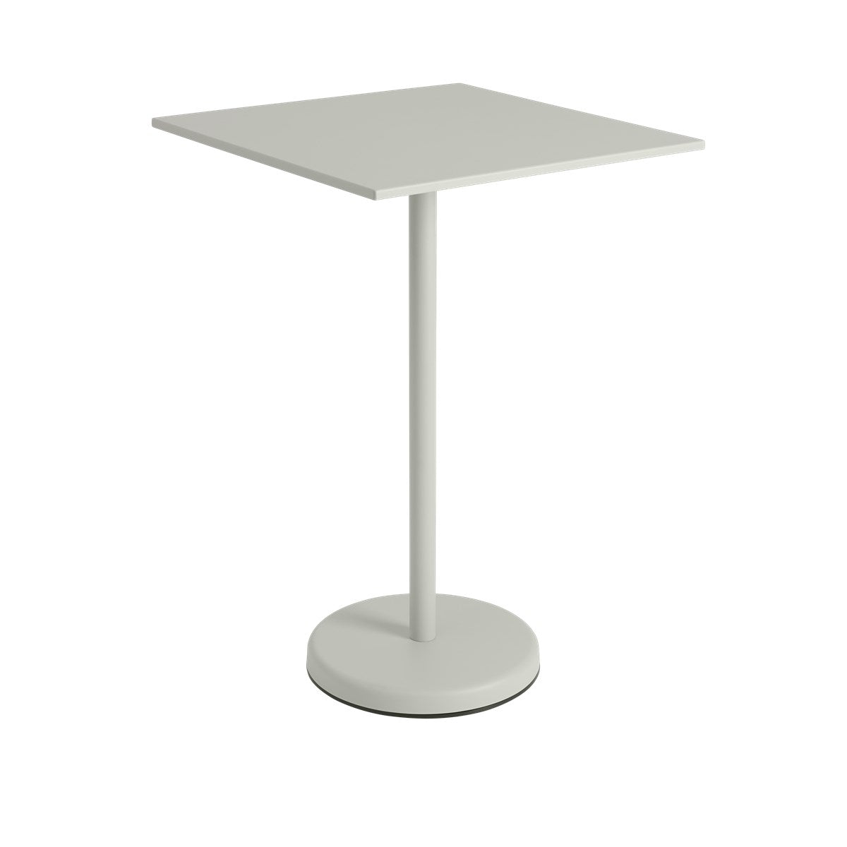 Muuto LINEAR STEEL CAFE TABLE -pöytä, neliö