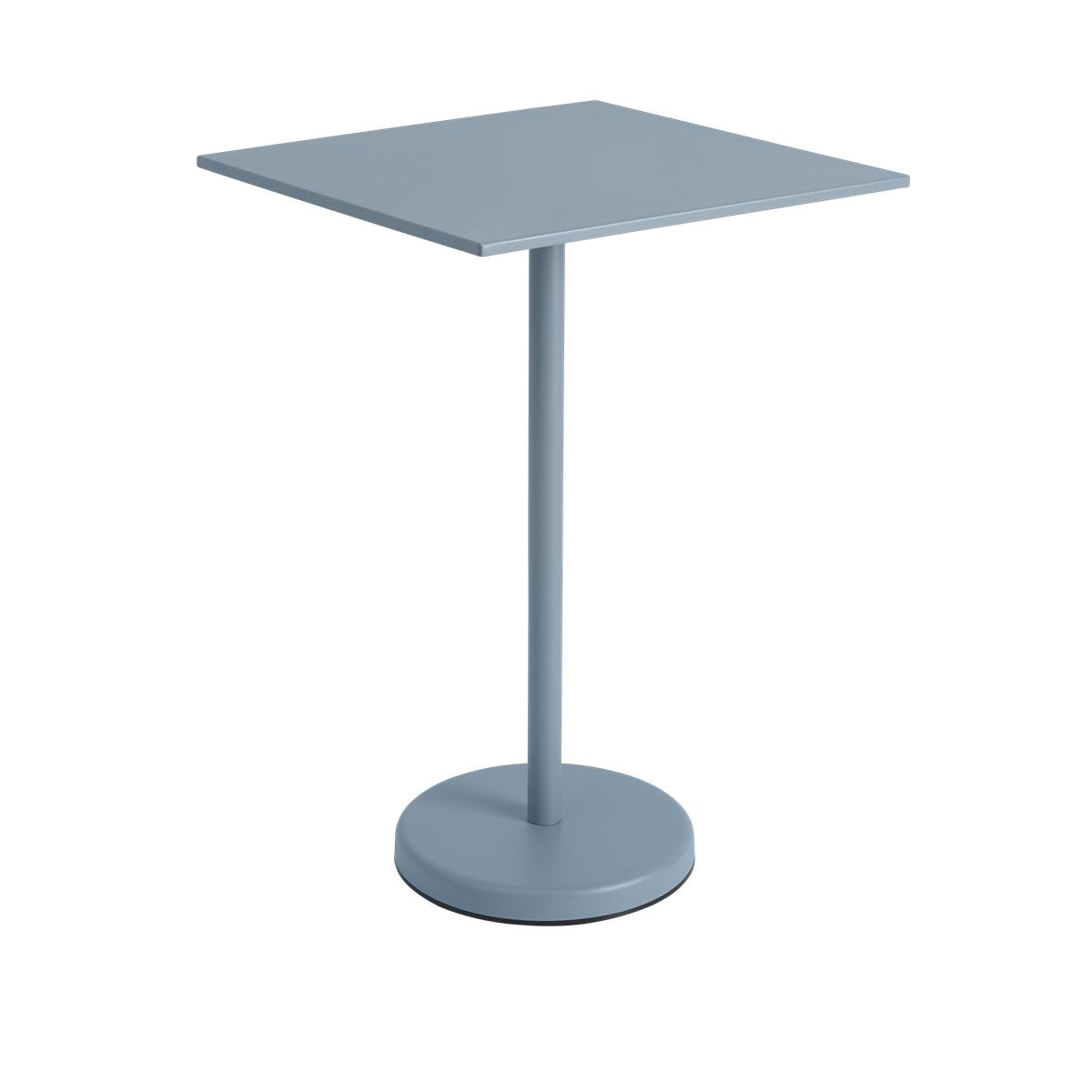 Muuto LINEAR STEEL CAFE TABLE -pöytä, neliö