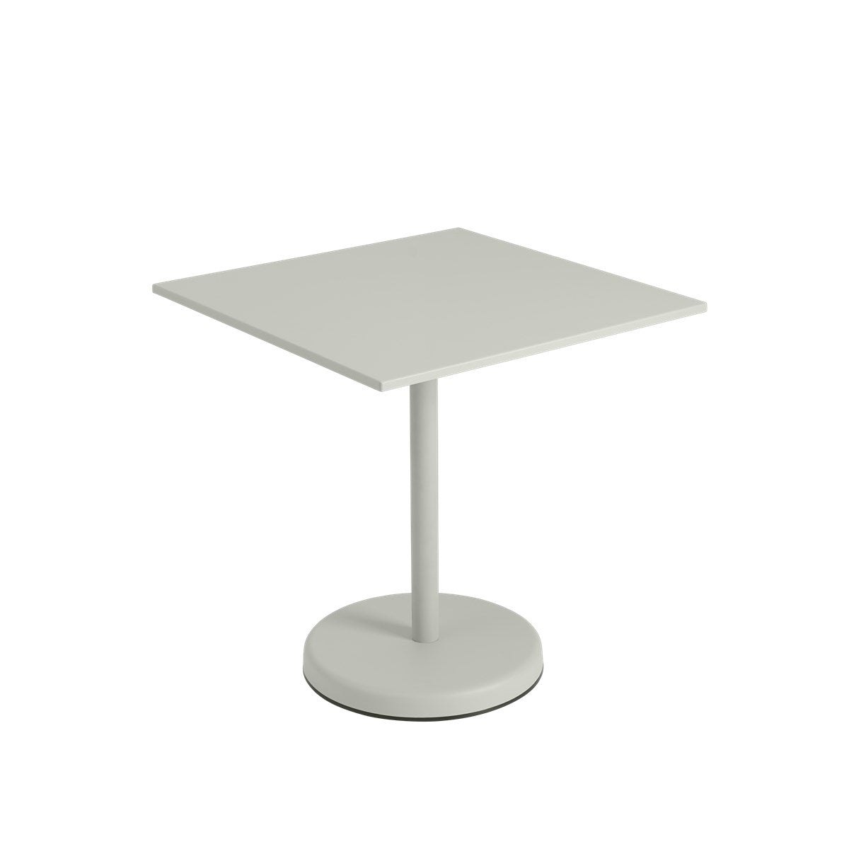 Muuto LINEAR STEEL CAFE TABLE -pöytä, neliö