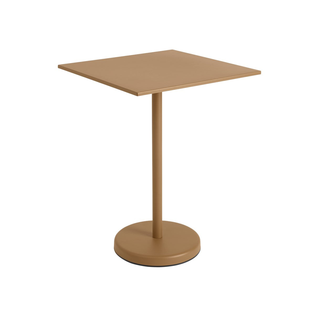 Muuto LINEAR STEEL CAFE TABLE -pöytä, neliö