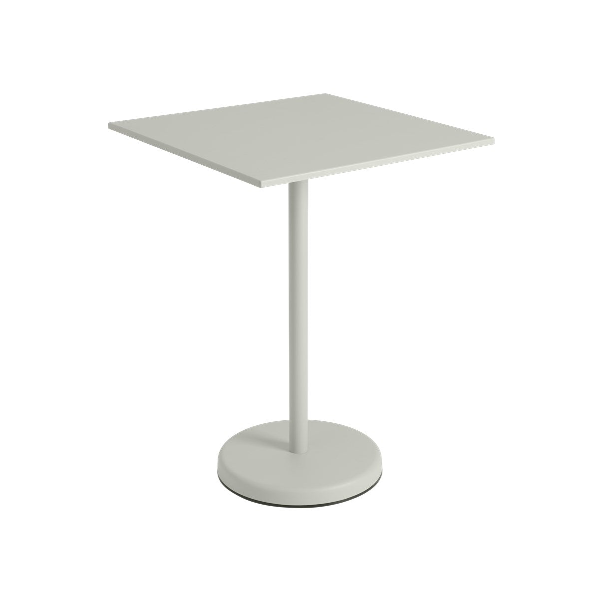 Muuto LINEAR STEEL CAFE TABLE -pöytä, neliö