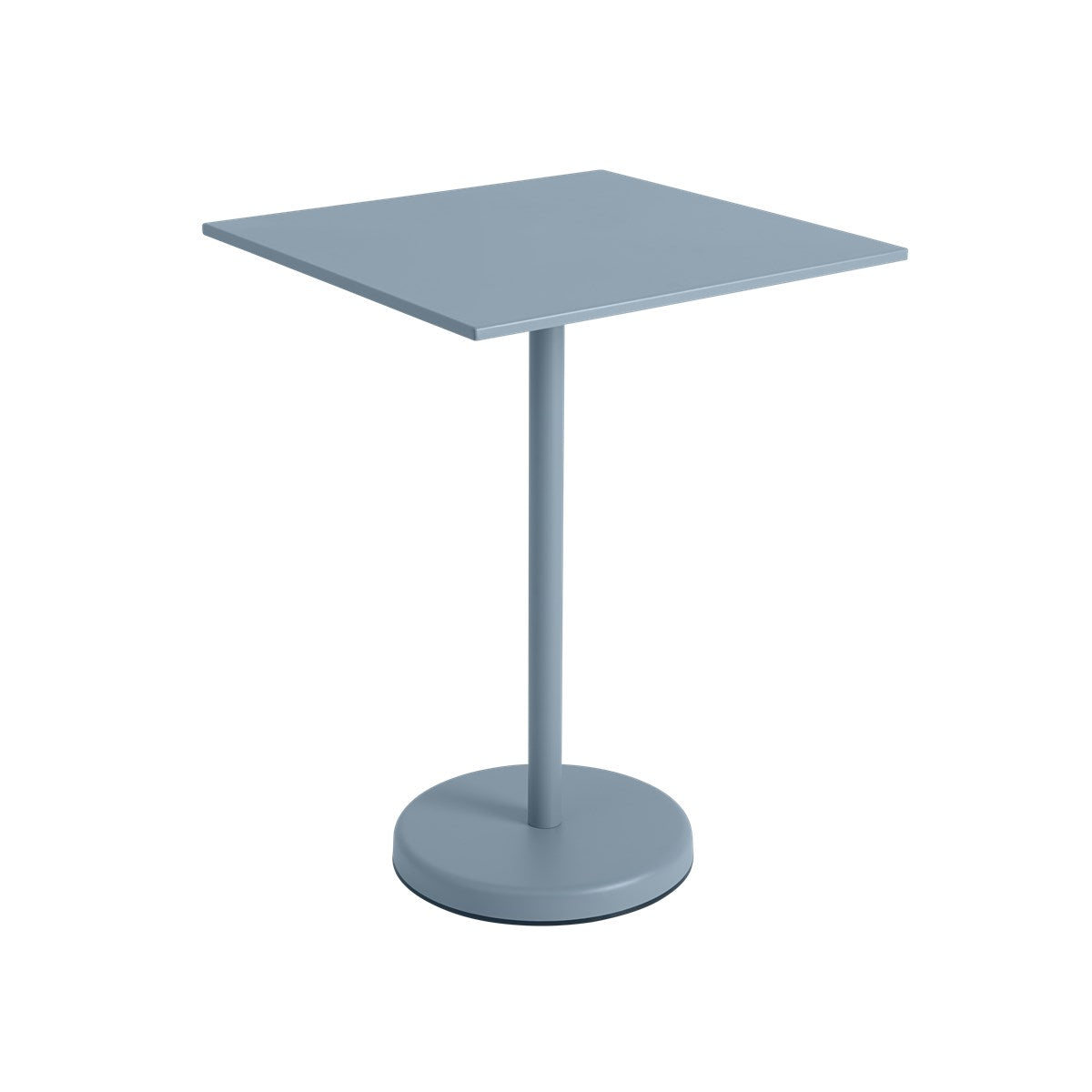 Muuto LINEAR STEEL CAFE TABLE -pöytä, neliö