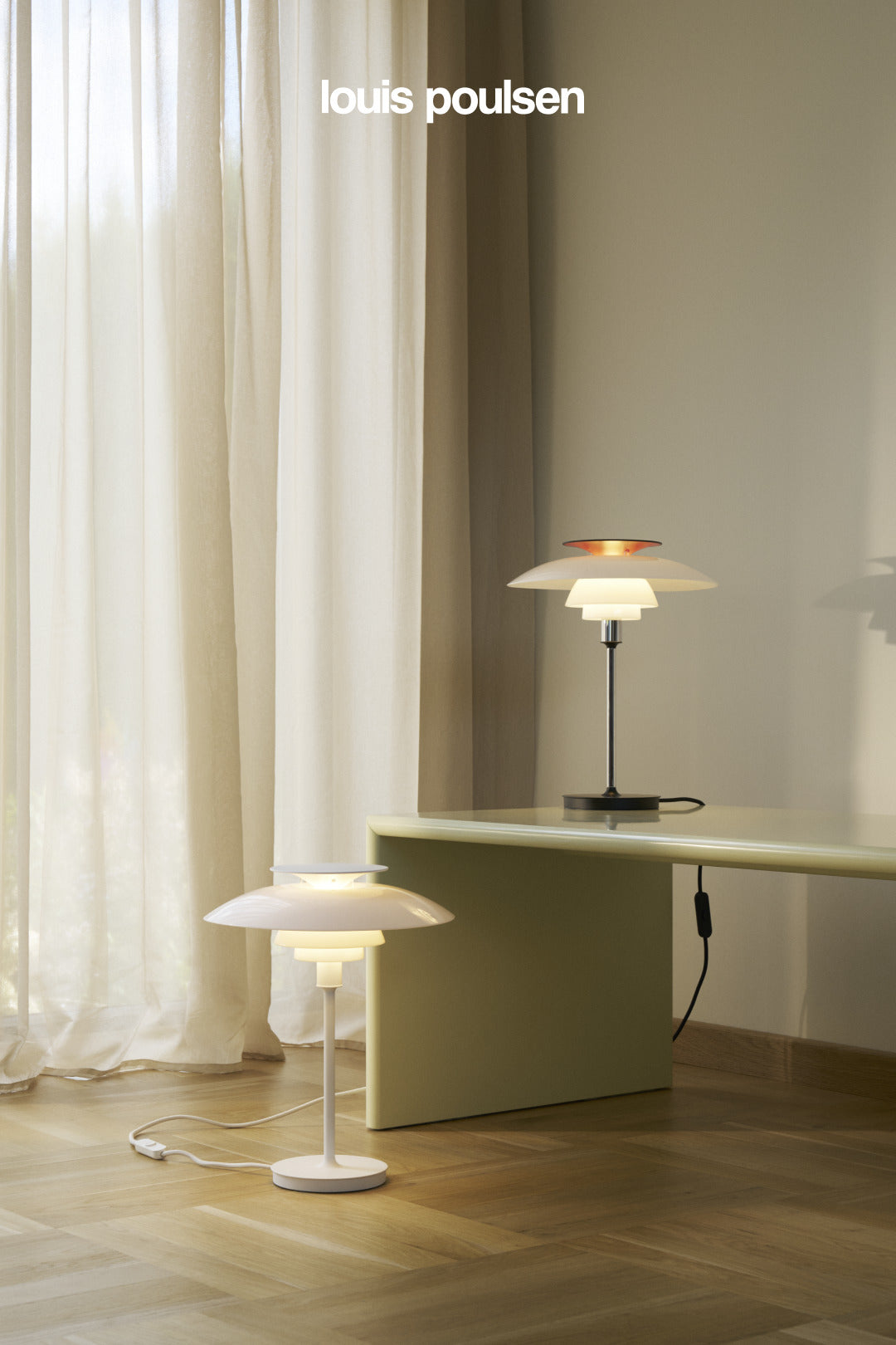 Louis Poulsen PH 80 -pöytävalaisin
