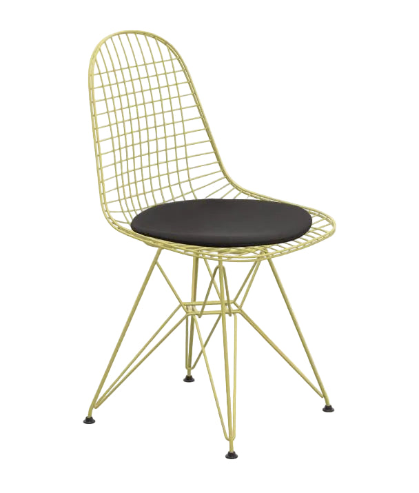 Vitra Wire DKR -tuoli, pehmustettu