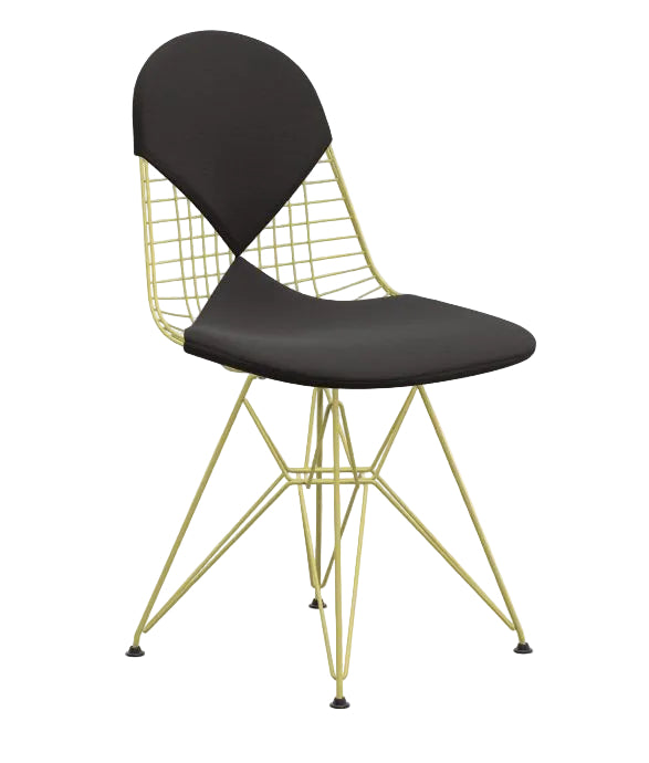 Vitra Wire DKR -tuoli, pehmustettu