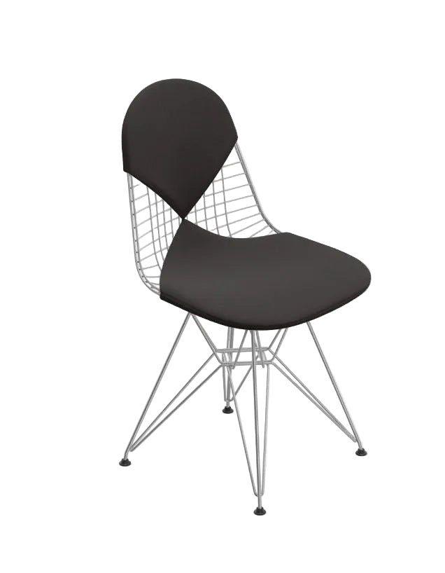 Vitra Wire DKR -tuoli, pehmustettu