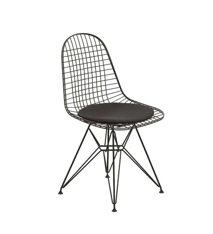 Vitra Wire DKR -tuoli, pehmustettu