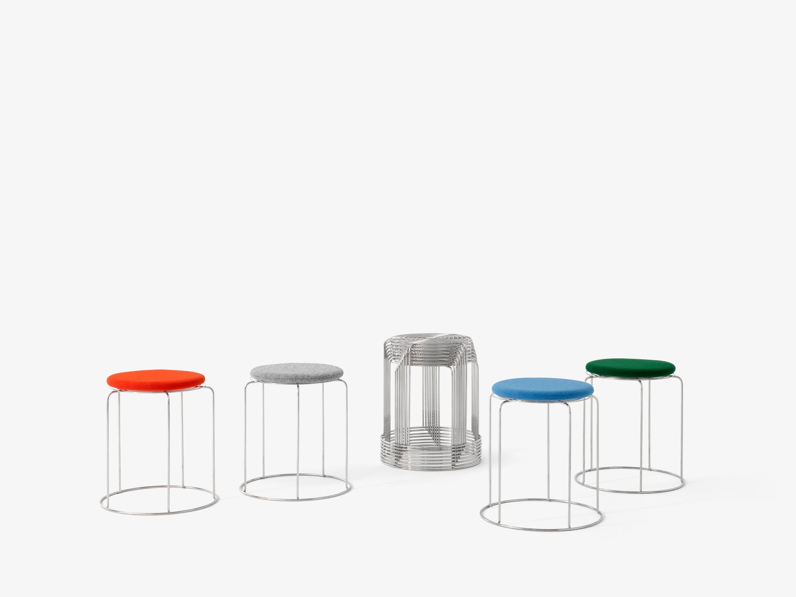 &tradition WIRE STOOL VP11 -jakkaran pehmuste