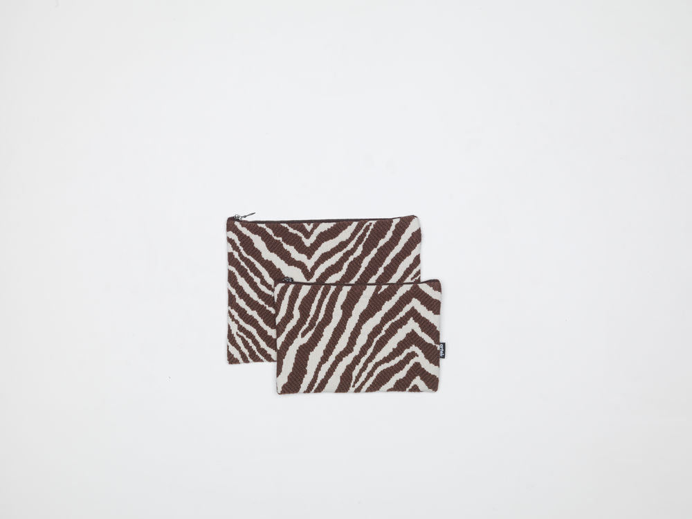 Artek ZEBRA -pussukka, ruskea-valkea