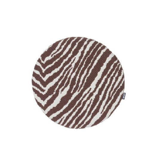 Artek ZEBRA -istuintyyny, ruskea-valkea