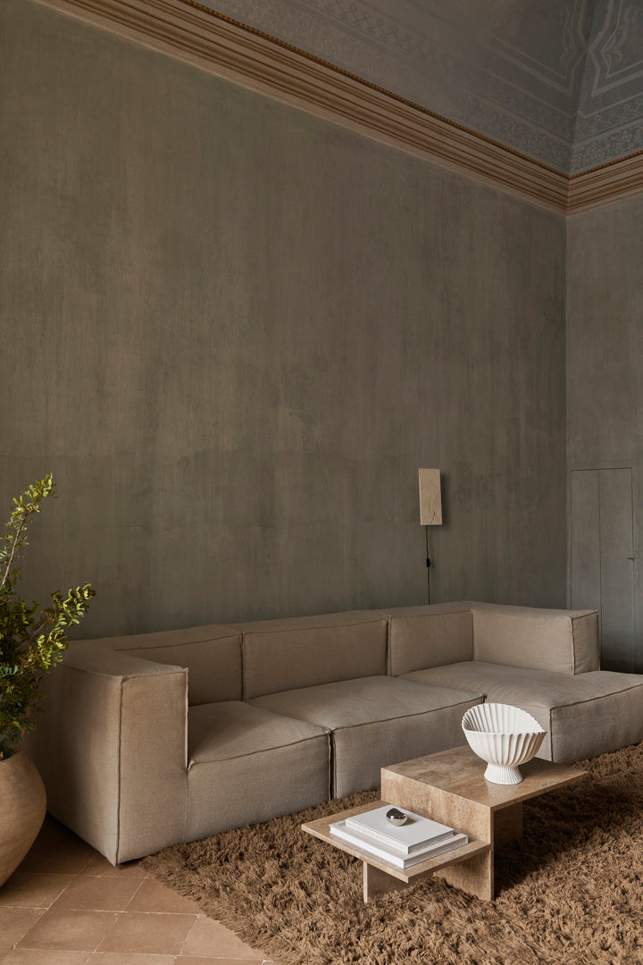 Ferm Living DISTINCT -sohvapöytä, travertine