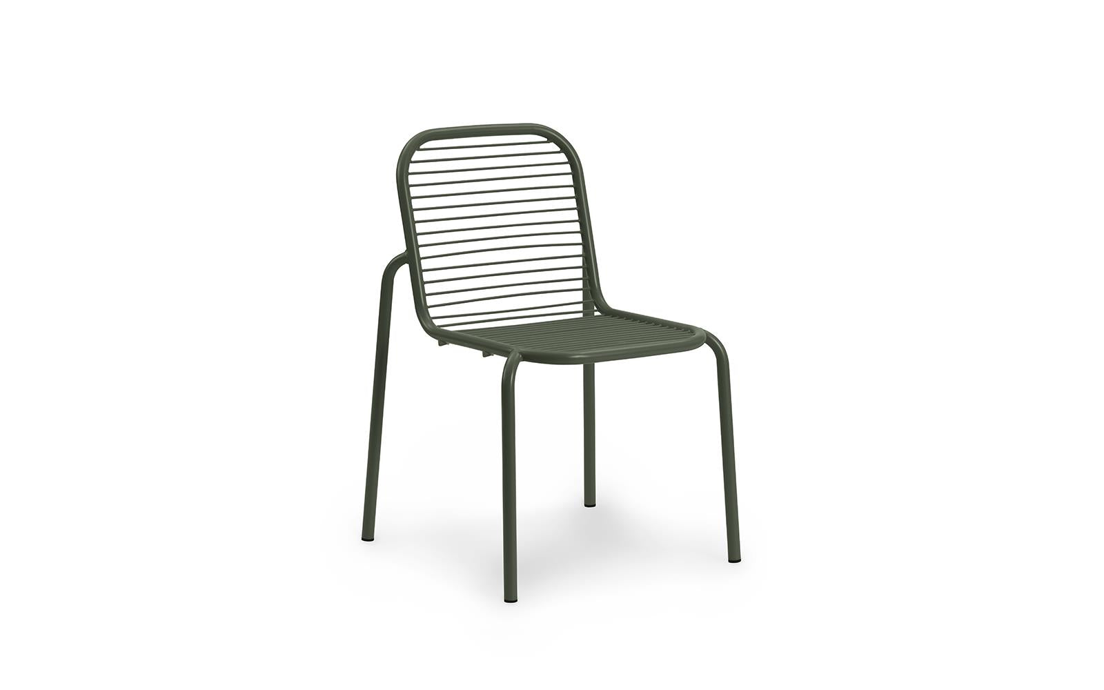 Normann Copenhagen VIG CHAIR -tuoli, dark green, 2 kpl