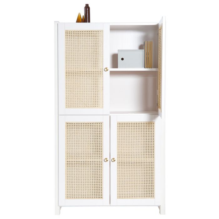 Lundia CLASSIC -kaappi rottinkiovilla