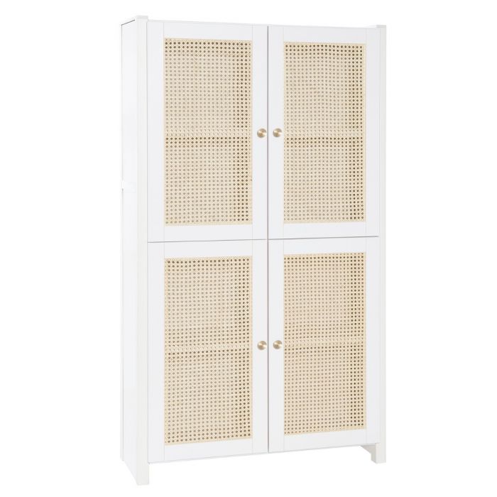 Lundia CLASSIC -kaappi rottinkiovilla