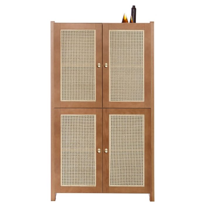 Lundia CLASSIC -kaappi rottinkiovilla