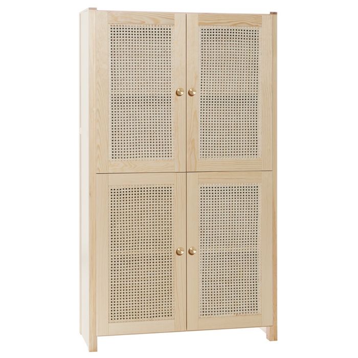 Lundia CLASSIC -kaappi rottinkiovilla