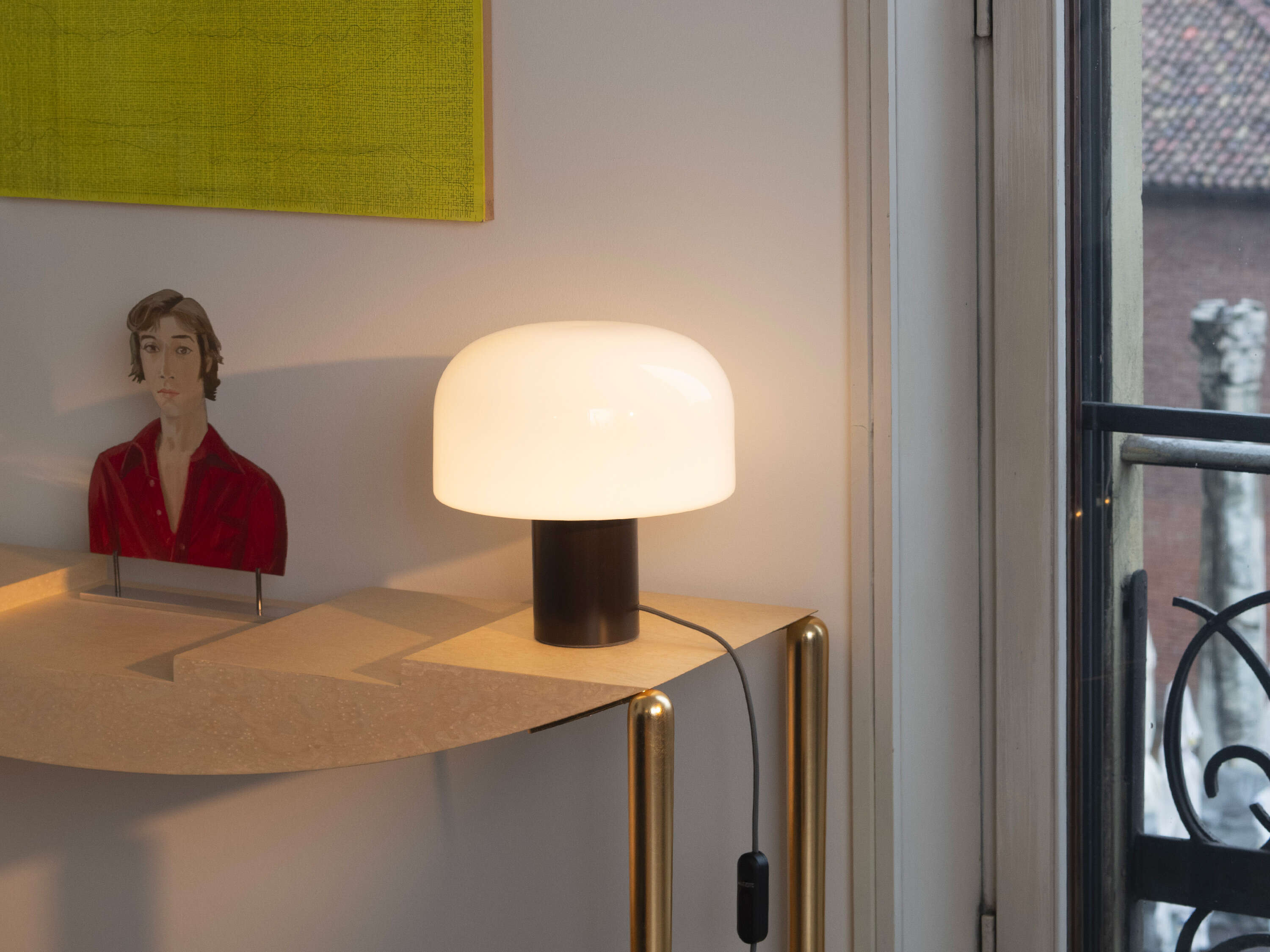 Flos BELLHOP GLASS T -pöytävalaisin