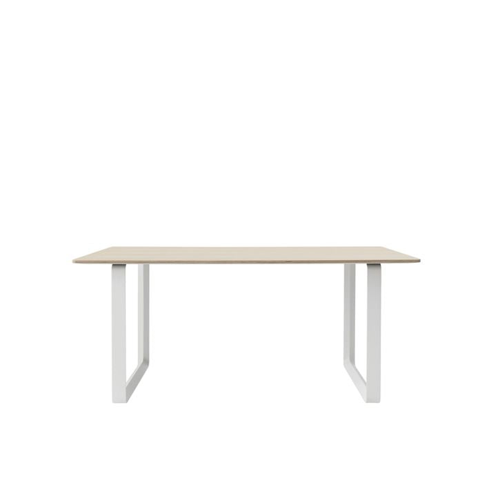 Muuto 70/70 -pöytä, 170x85, oak/white, myymälämalli