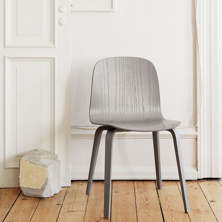 Muuto VISU -tuoli, black, 4 kpl, myymälämalli