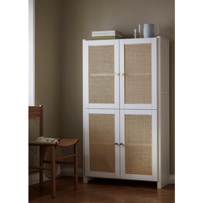 Lundia CLASSIC -kaappi rottinkiovilla