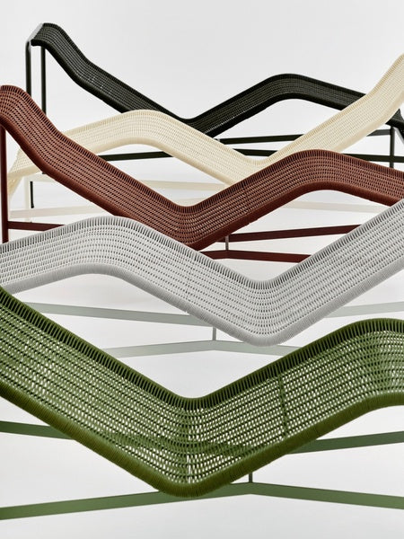 Hay PALISSADE CHAISE LOUNGE CORD -lepotuoli