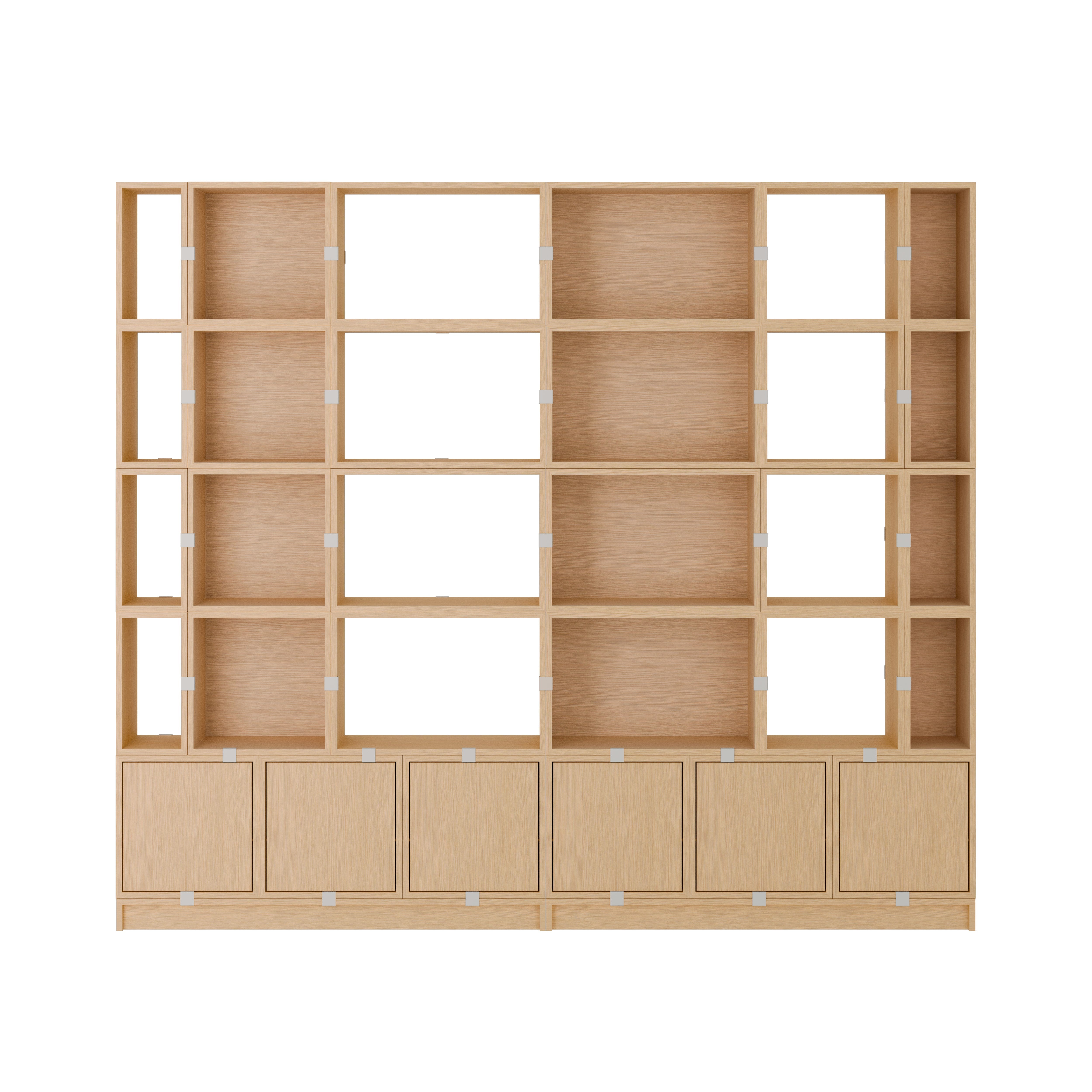 Muuto STACKED STORAGE SYSTEM -toimistokaluste, kokoonpano 1