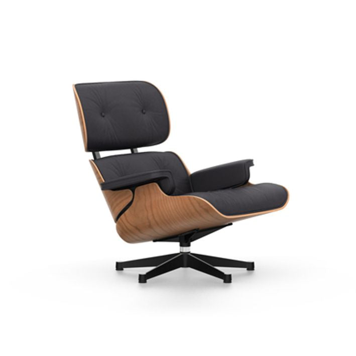 Vitra EAMES LOUNGE -nojatuoli ja OTTOMAN -rahi, american cherry