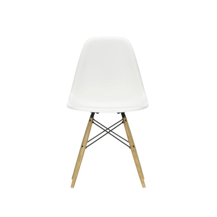 Vitra DSW -tuoli, 04 white/02 golden maple